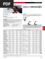 Hilti 100 St Boulons D'Ancrage HSA-R2 SS Segmentanker M8x70