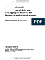 Classification of Soils and Soil-Aggregate Mixtures For Highway Construction Purposes