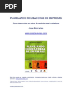 Planejando_incubadoras de Empresas Dornelas