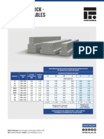 Beam and Block - Load-Span Tables: Technical Datasheet