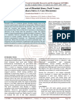 Management of Pilonidal Sinus Nadi Vrana With Kshara Sutra A Case Discussion