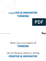 Creativite Innovative Thinking