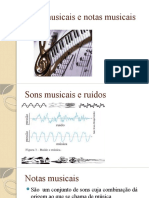 Sons Musicais e Notas Musicais