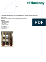 Property Report: 67 Leonard Street, London, EC2A 4QS Size: 345 - 1705 SQ - FT Tenure