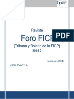 Foro FICP 2014 2