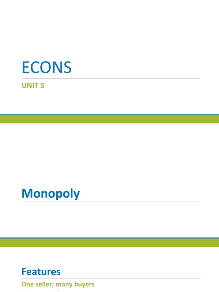Unit 5 | PDF | Business