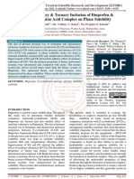 Effect On Binary and Ternary Inclusion of Ibuprofen and Different Amino Acid Complex On Phase Solubility