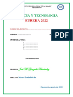 Ciencia y Tecnologia - Eureka 2022