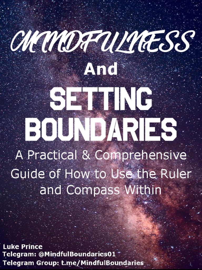 Mindfulness and Setting Boundaries | PDF | Mindfulness | Thought