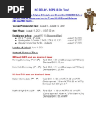 JCPS 2025-26 School Start Times | PDF