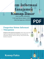 Sistem Informasi Manajemen Konsep Dasar