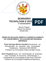 Pequenas empresas se beneficiam de redes de inovação aberta