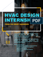 HVAC DESIGN - Internship Brochure