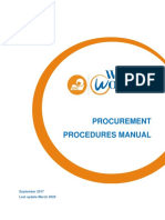 Annex 6b - WW-GVC Procurement Procedures Manual