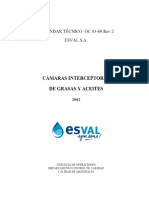 CÁMARAS INTERCEPTORAS DE GRASAS Y ACEITES - PDF Descargar libre