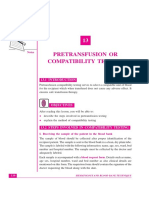 Pretransfusion or Compatibility Testing: Notes