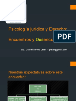 Psicología jurídica y Derecho