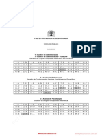 Gabaritos de concursos públicos municipais