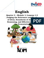 English Module - Grade 9