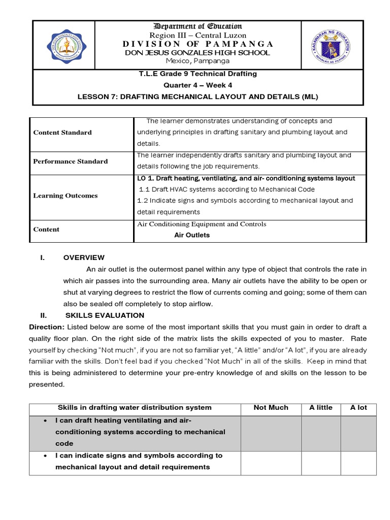 Technical Drafting Module Grade 9 PDF Learning