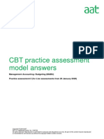 CBT Practice Assessment Model Answers