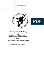 Concept for the Use of Air-to-Ground Firing Ranges in the Federal Republic of Germany