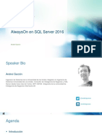 AlwaysOn en SQL Server 2016
