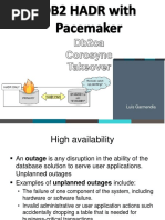 DB2 HADR Pacemaker Luis Garmendia