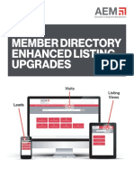 Member Directory Enhanced Listing Upgrades: Leads