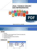 Presentación TALLER Marco Legal y Manejo Seguro de Gases Refrigerantes