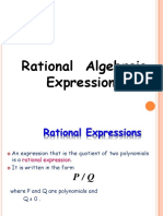 Rational Algebraic Expressions Mmi Math