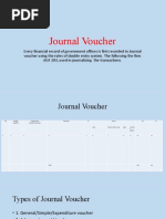Journal Voucher Format AGF No. 203 | PDF