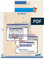 Diseño Gráficos y Tablas en Word: Unidad