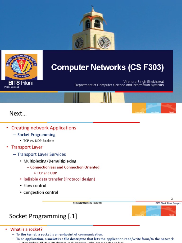 Socket Programming in Computer Networks | PDF | Network Socket | Port ...