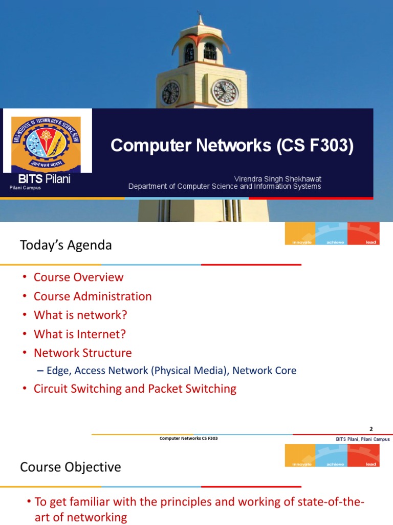 Lec 1-3 Network and Internet Fundamentals | PDF | Computer Network ...