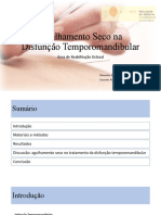 Agulhamento Seco Na Disfunção Temporomandibular: Área de Reabilitação Oclusal