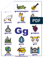 Letter G