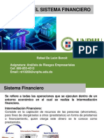 Clase 5-Riesgo en El Sistema Financiero