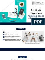 Semana13. Auditoria Al Ciclo de Adquisición y Pago