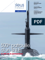 Col Bleu 500e Patrouille D'un SNLE