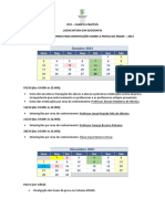 Agenda de Encontros - Proposta