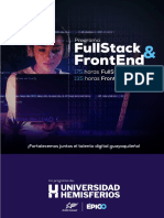 Brochure Fullstack & Frontend