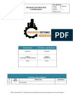 P-OBR-004 Trabajo en Espacios Confinados V.00