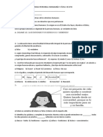 EXAMEN FINAL DE DESARROLLO PERSONAL y CIUDADANÍA