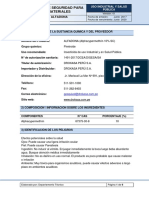 MSDS Alfadona - Hoja de Seguridad