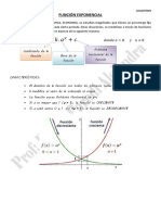 Funciã N Exponencial y Logaritmica TeorÃ - A