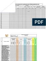 Registro Del 2do Bimestre de Las Aulas