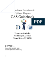 International Baccalaureate Diploma Program: CAS Guidebook
