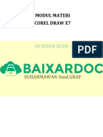 Modul Materi Corel Draw x7 Di Susun Oleh