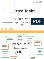 Selected Topics: International Organization For Standardization (ISO)